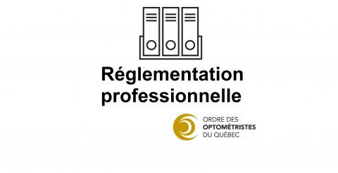 Nouvelle réglementation