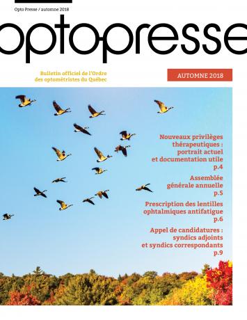 Opto Presse - automne 2018